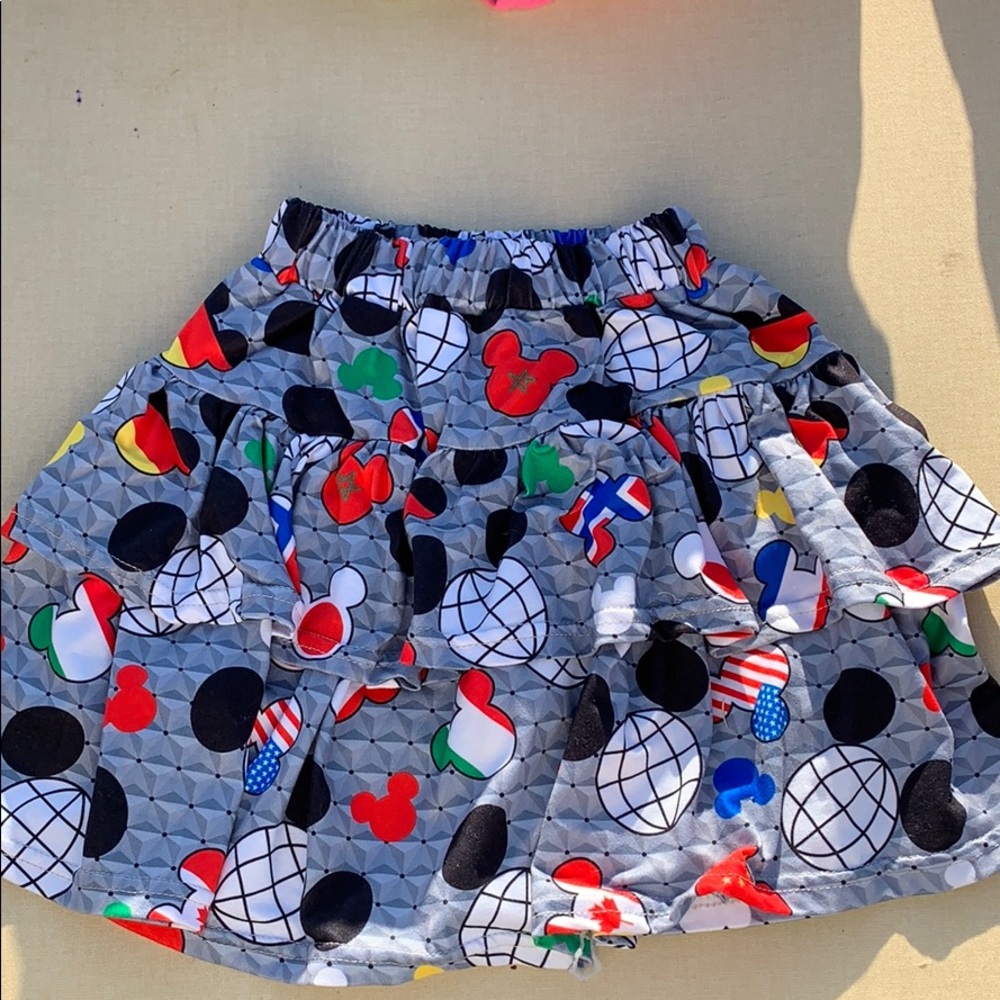 Girls Epcot skort